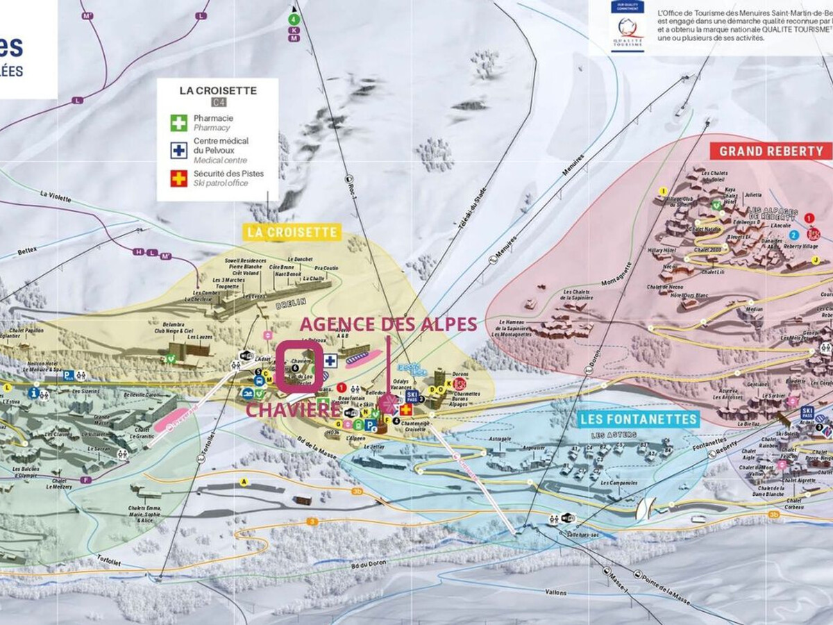 Appart 2P ski aux pieds, balcon sud/nord aux Menuires - Photo 15