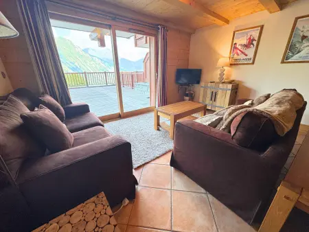 Appartement 6 pers. ski aux pieds, terrasse 83m² : photo 3