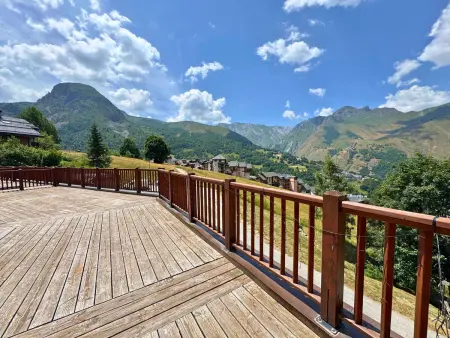Appartement 6 pers. ski aux pieds, terrasse 83m² : photo 13