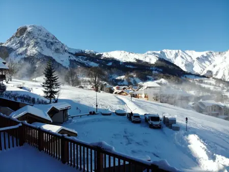 Appartement 6 pers. ski aux pieds, terrasse 83m² : photo 16