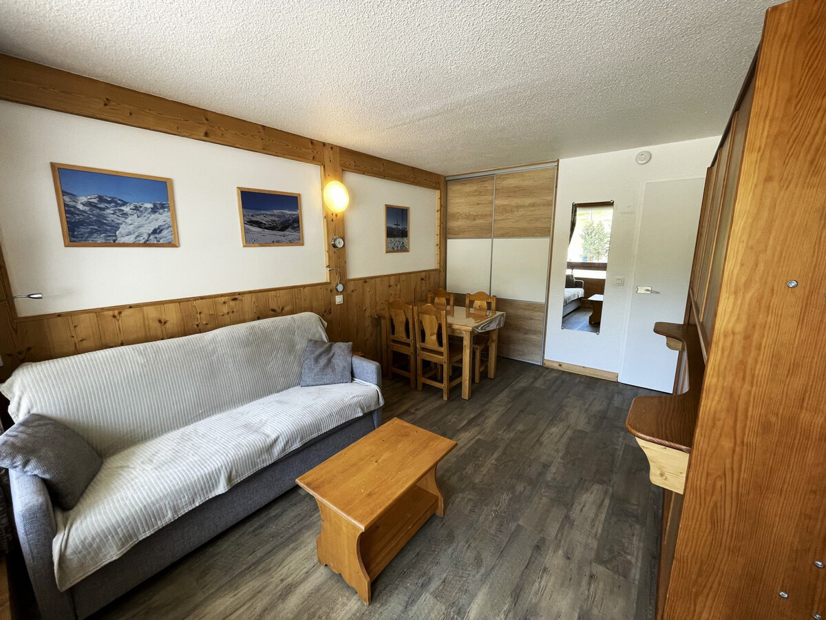 Studio ski aux pieds, 4 pers, balcon sud Les Menuires - Photo 1