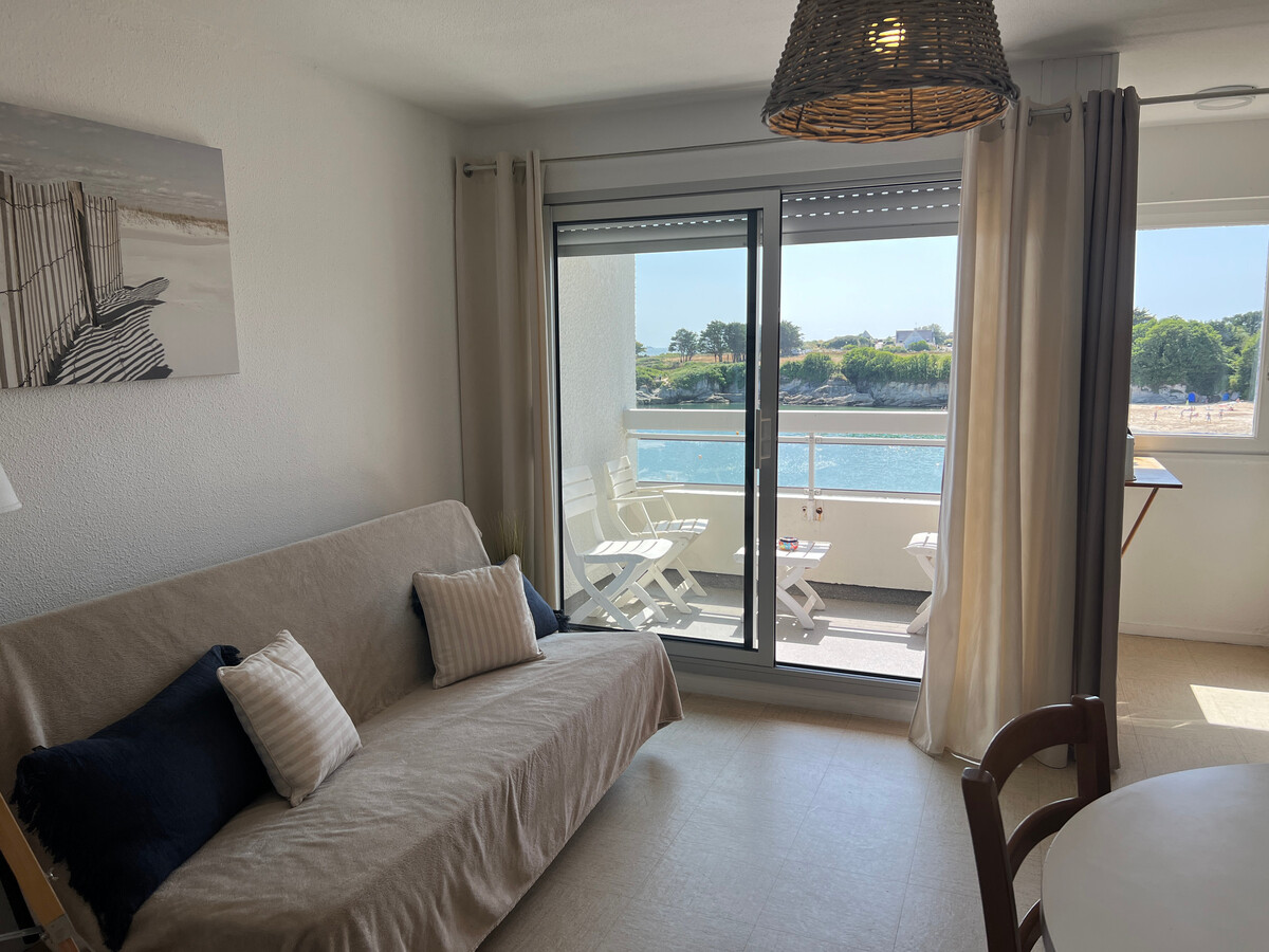 T2 Lomener vue mer plein sud avec balcon - Photo 11