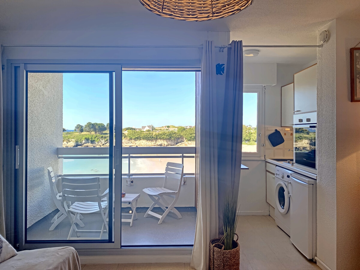 T2 Lomener vue mer plein sud avec balcon - Photo 12