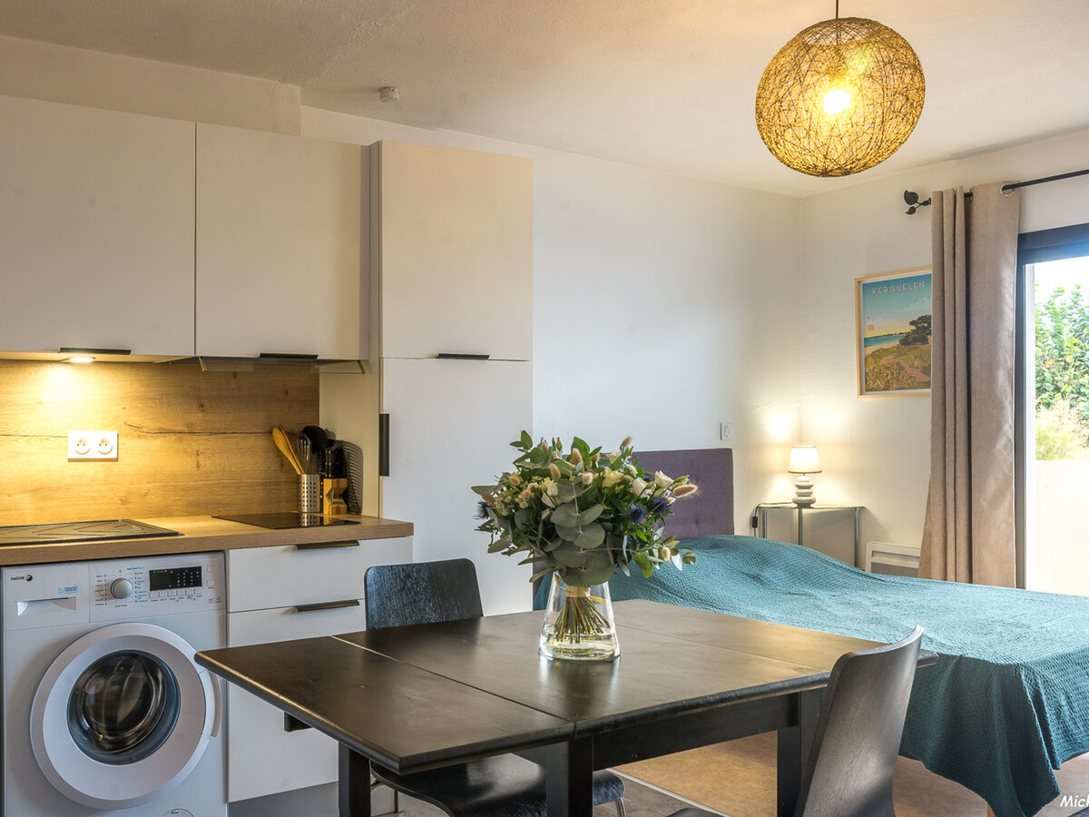 Studio à Larmor-Plage: balcon, parking, à 500m de la mer et des commerces - Photo 1