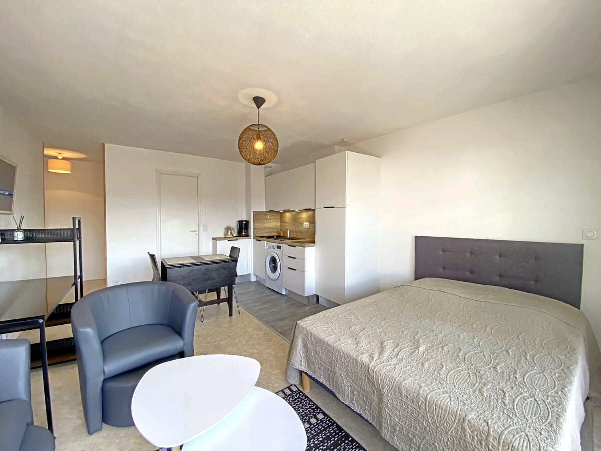 Studio à Larmor-Plage: balcon, parking, à 500m de la mer et des commerces - Photo 7
