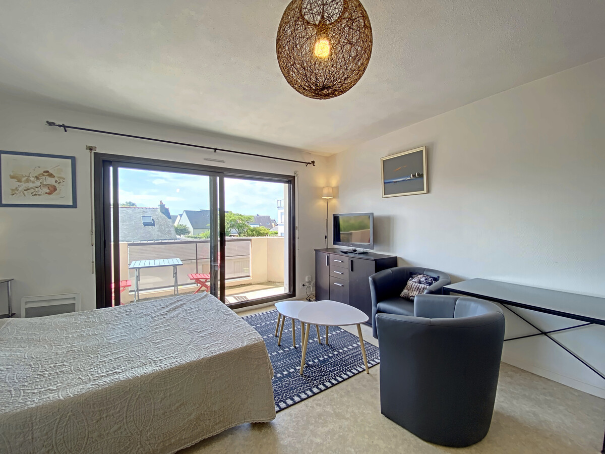 Studio à Larmor-Plage: balcon, parking, à 500m de la mer et des commerces - Photo 10