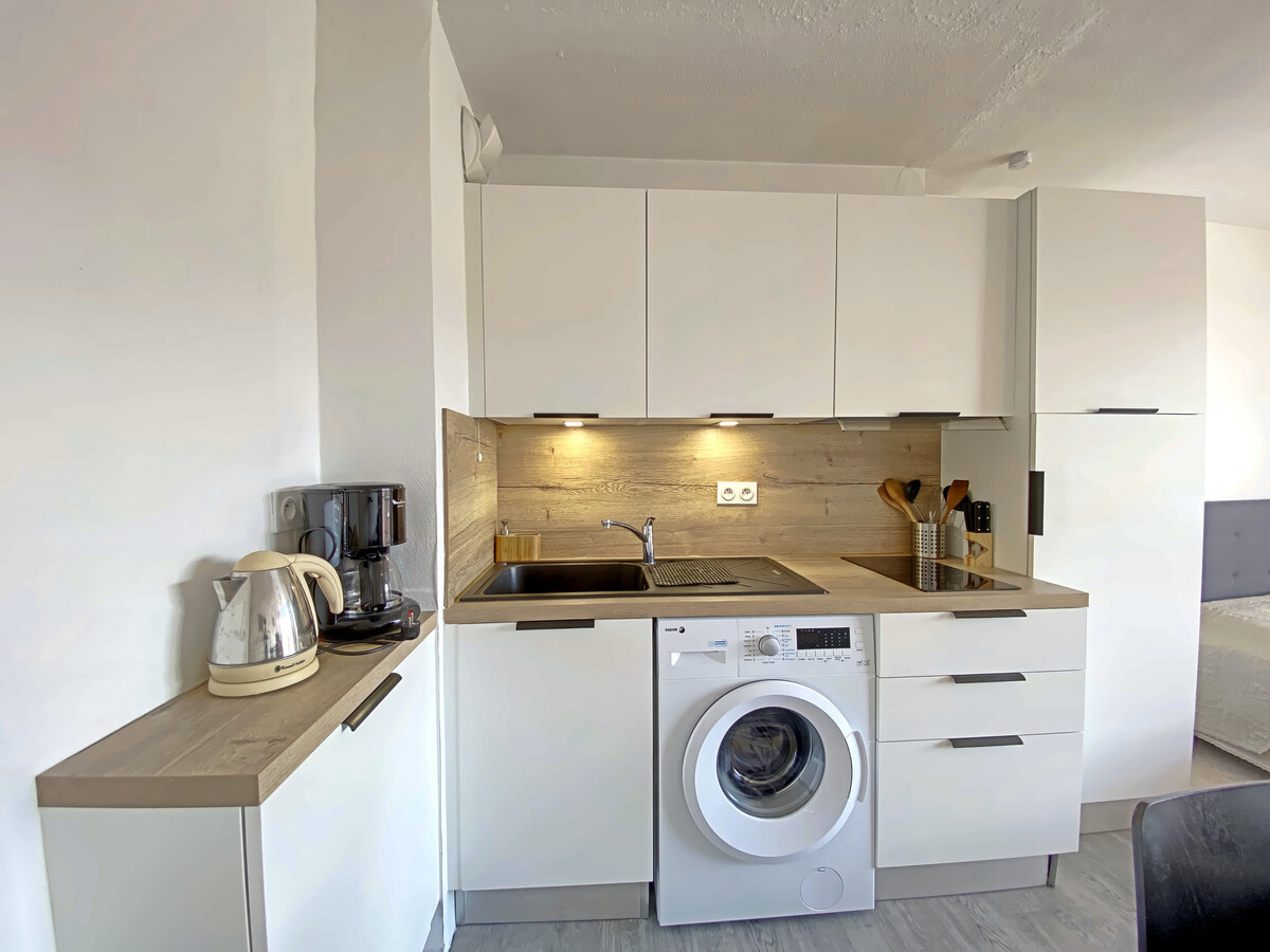 Studio à Larmor-Plage: balcon, parking, à 500m de la mer et des commerces - Photo 11