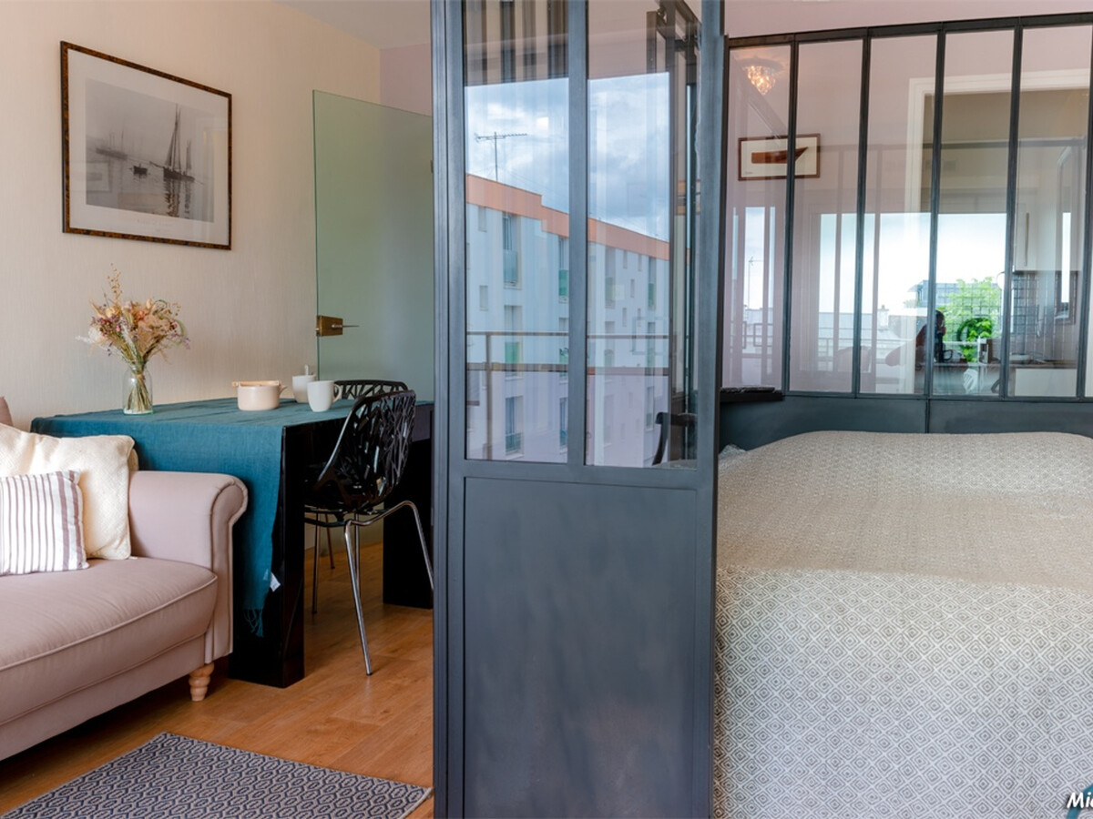 Studio 3 couchages Larmor-Plage, terrasse sud - Photo 1