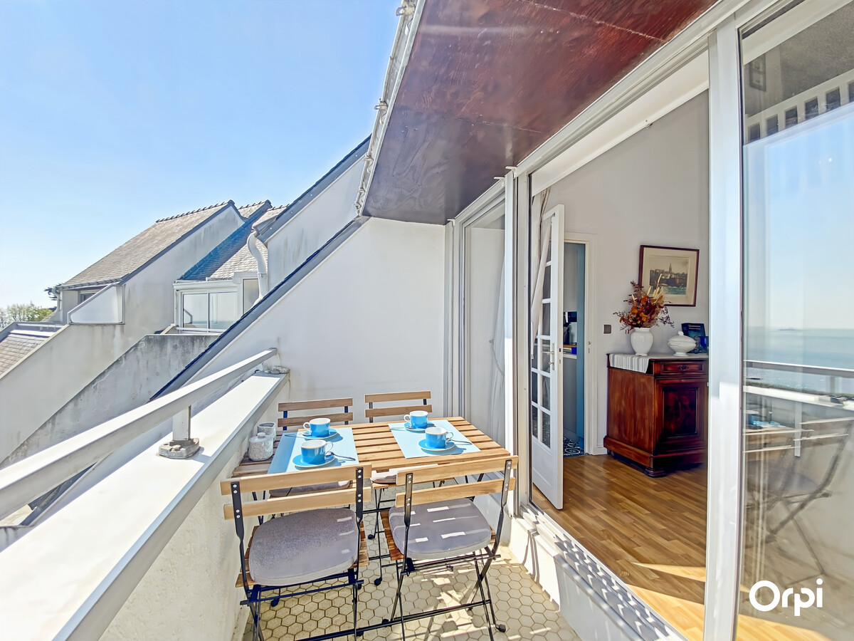 Duplex 5 pièces vue mer à 30m de la plage - Ploemeur - Photo 9