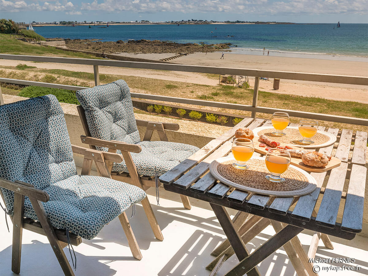 Studio terrasse vue mer, 1er étage, parking privé - Photo 3
