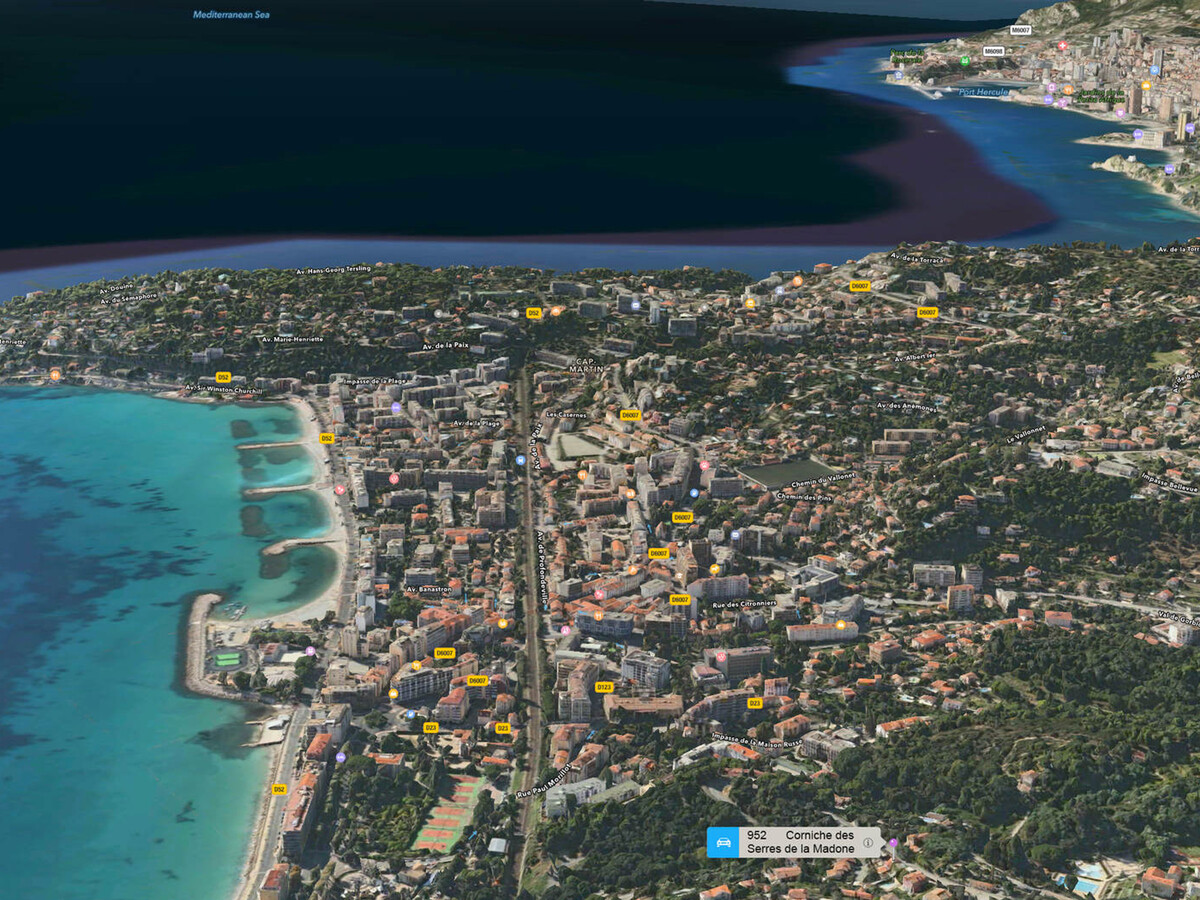 Studio rénové avec terrasse vue mer à Menton - Photo 14