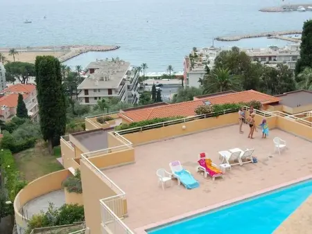 Petit 3P avec terrasse vue mer, piscine et garage à Menton : photo 16