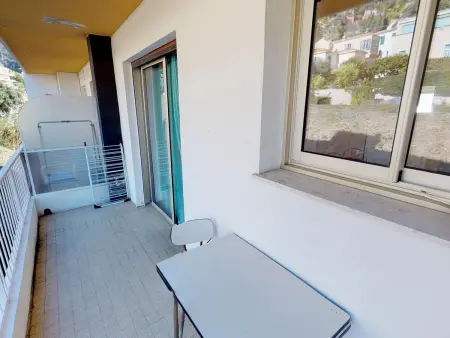 2P vue mer à Menton avec 2 terrasses et garage : photo 11