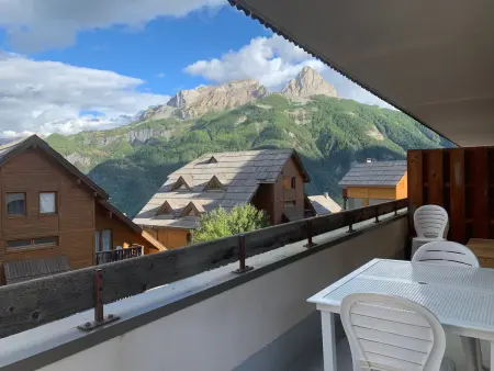 Appartement 3 pièces balcon à Pra-Loup, parking privé : photo 6