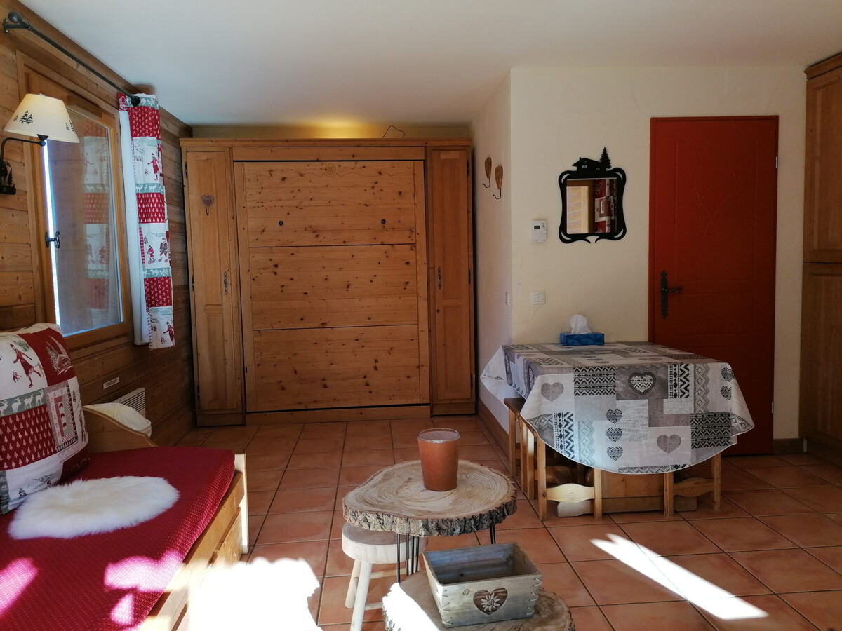 Studio 28m² équipé pour 4 à Pra-Loup, balcon ouest - Photo 7