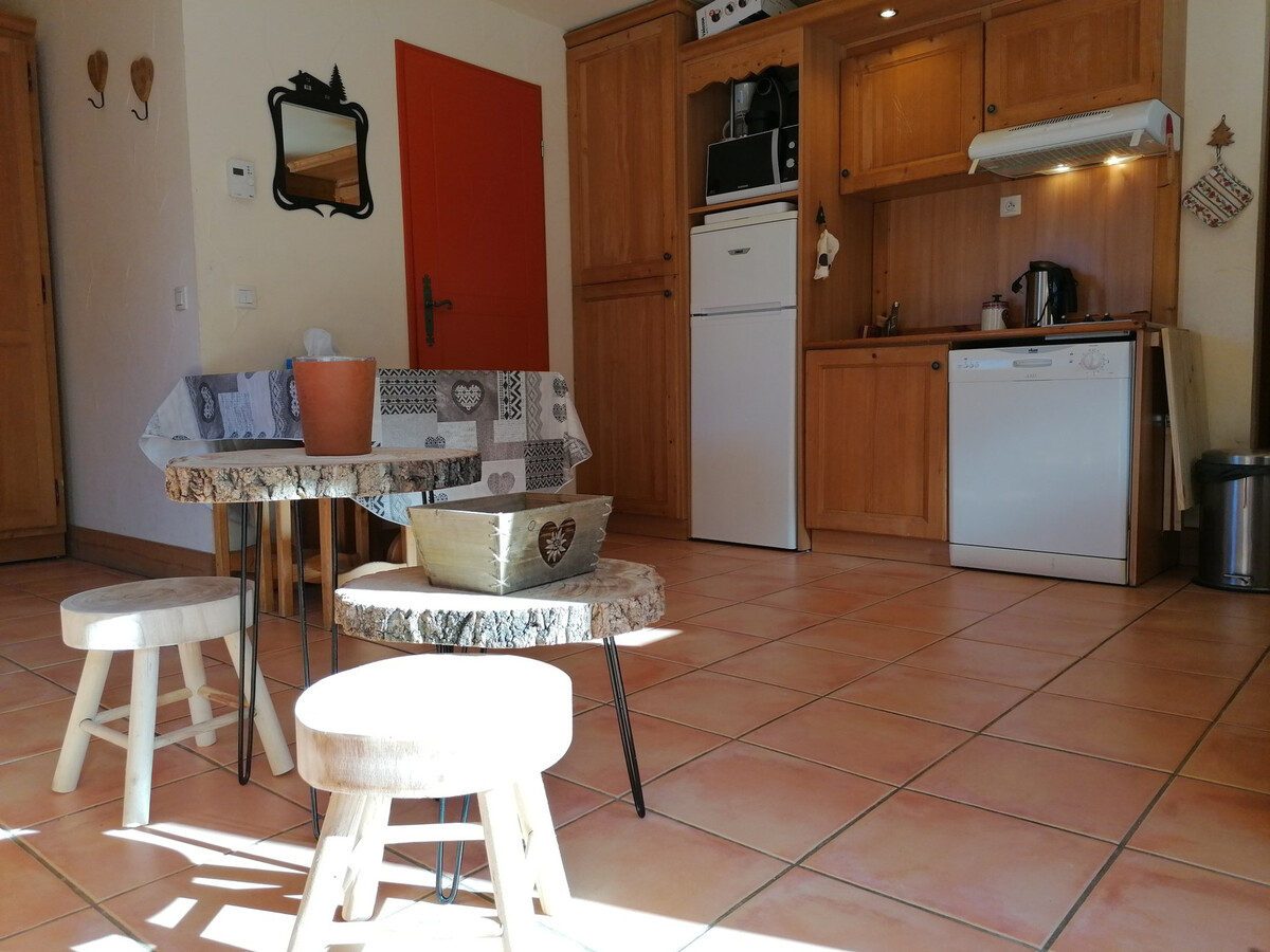 Studio 28m² équipé pour 4 à Pra-Loup, balcon ouest - Photo 8