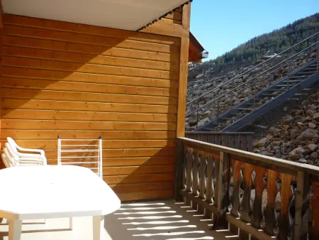 Studio 28m² montagne Pra-Loup avec balcon ouest : photo 4