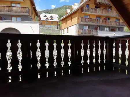Studio 28m² montagne Pra-Loup avec balcon ouest : photo 9