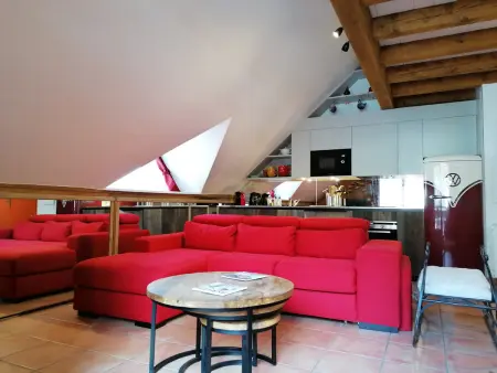 Location appartement à Pra Loup, Beau duplex 65m², 6p, balcon, parking, WiFi