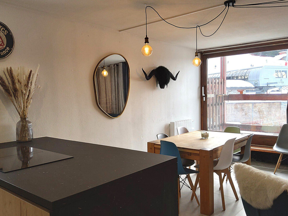 Appartement confortable 3 pièces, 6 pers, Arc 1600, proche pistes - Photo 12