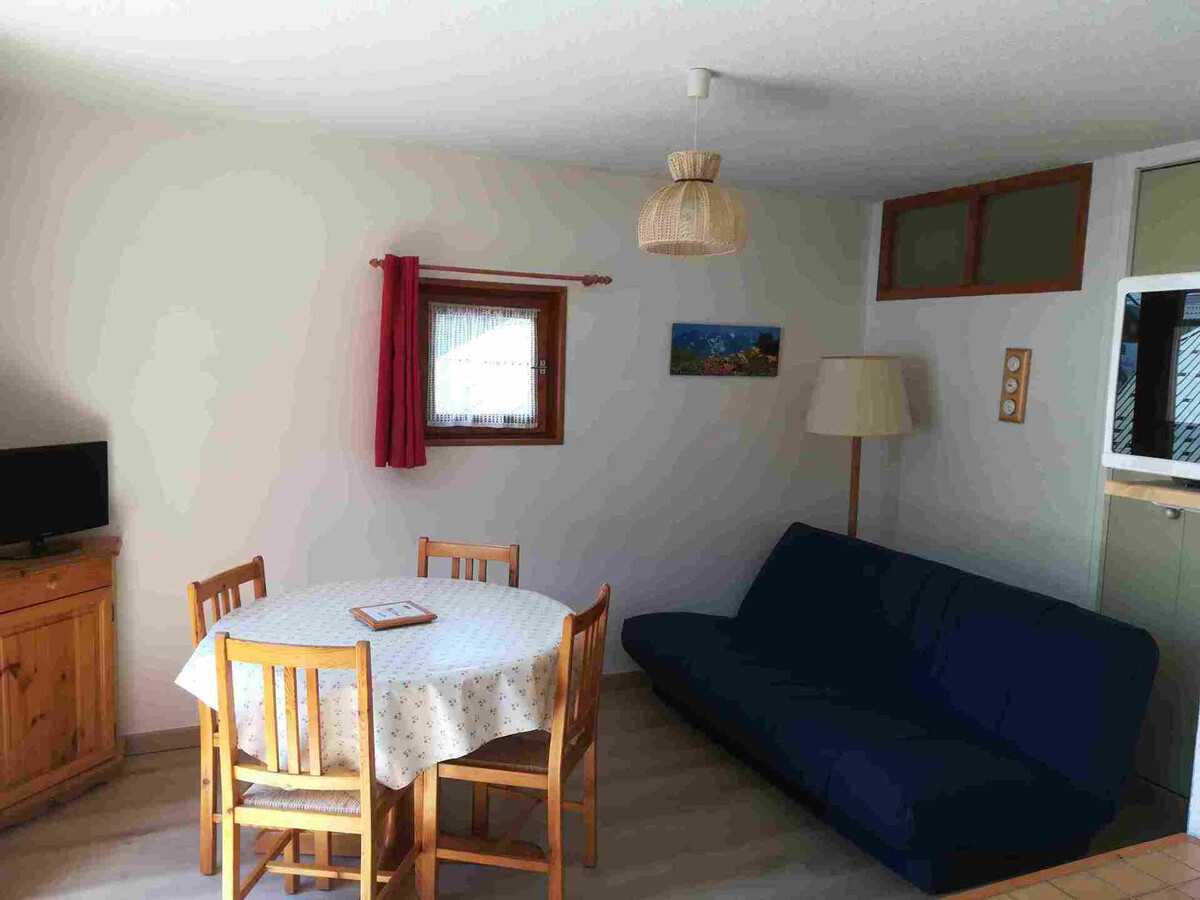 Studio Cabine Sud 5 pers, Balcon, Parking – Valloire - Photo 2