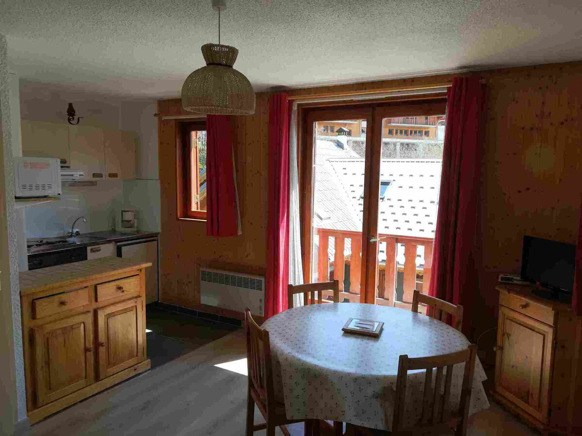 Studio Cabine Sud 5 pers, Balcon, Parking – Valloire - Photo 3