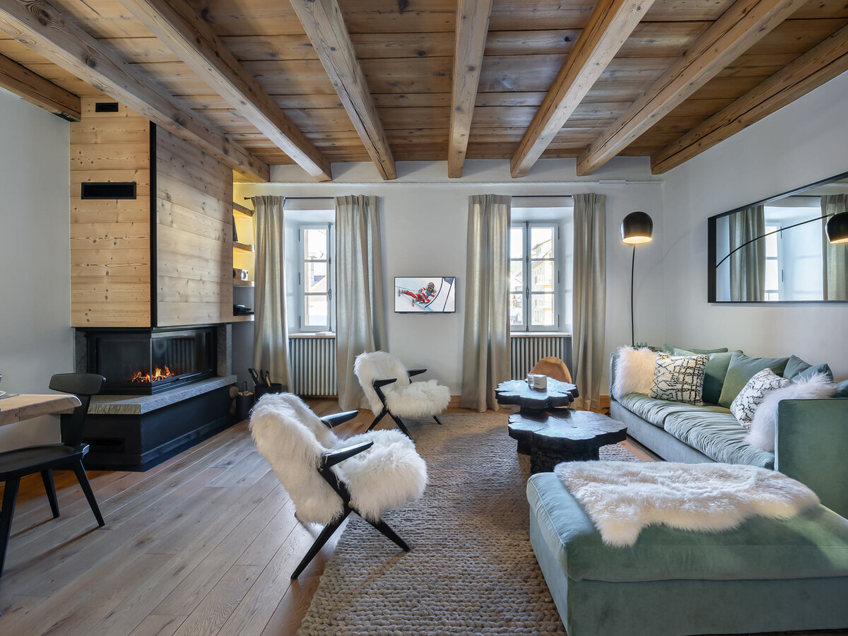 Appartement 3 ch rénové, centre Megève, à 3 min de la télécabine - Photo 1