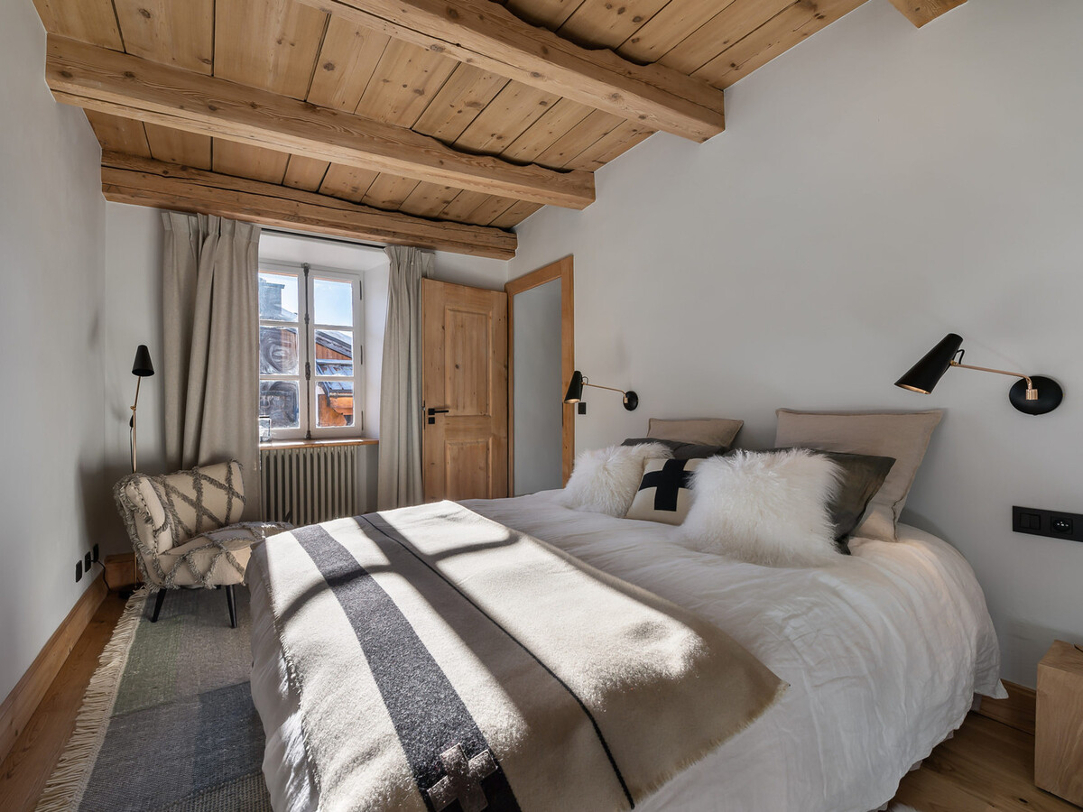 Appartement 3 ch rénové, centre Megève, à 3 min de la télécabine - Photo 2
