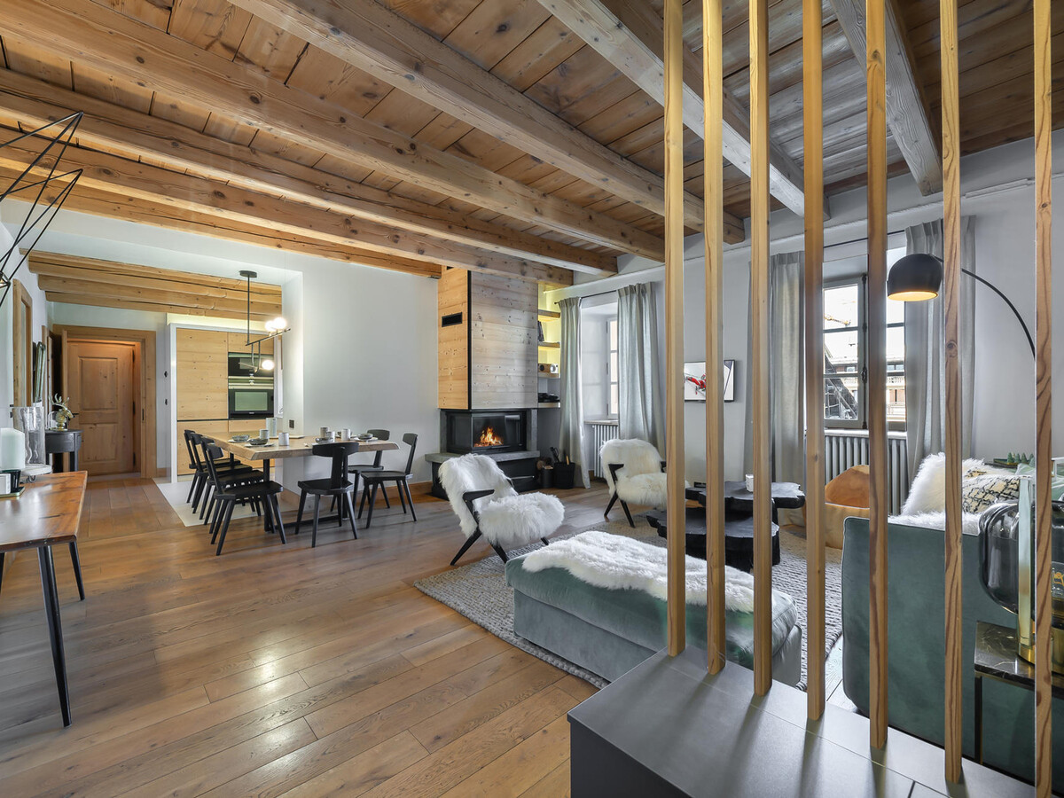 Appartement 3 ch rénové, centre Megève, à 3 min de la télécabine - Photo 10