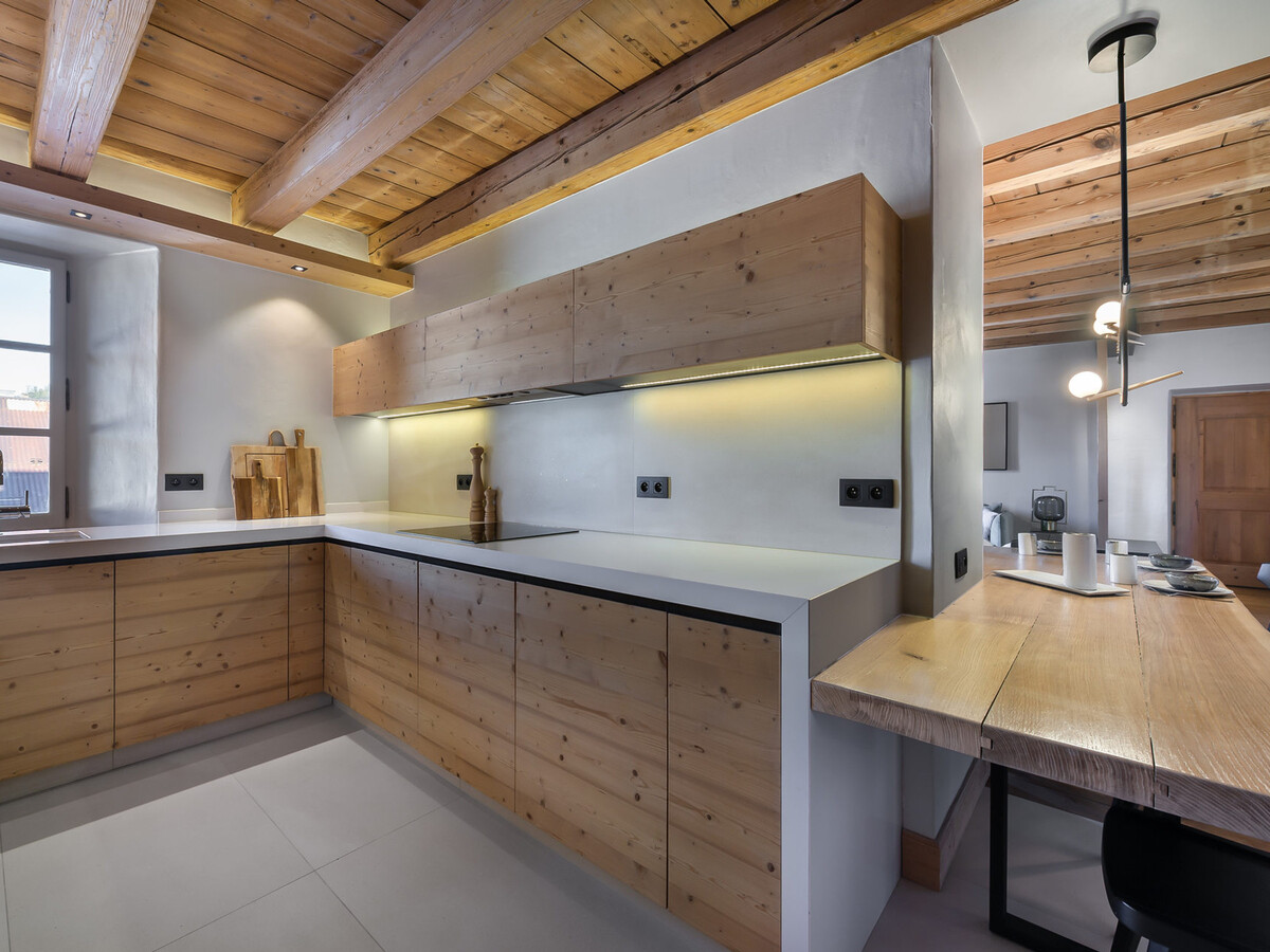 Appartement 3 ch rénové, centre Megève, à 3 min de la télécabine - Photo 11
