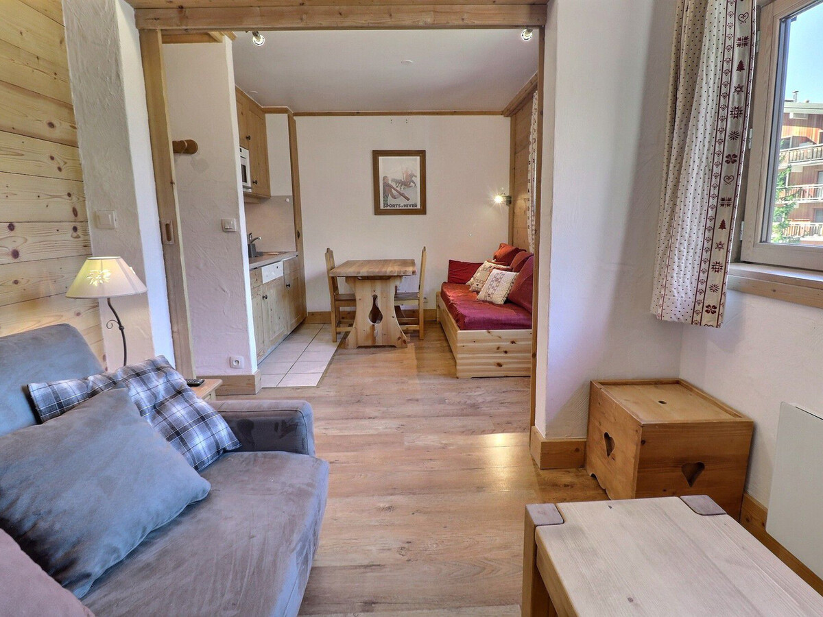 Studio 21m² Méribel - Balcon, Skis aux Pieds, Animaux OK - Photo 2