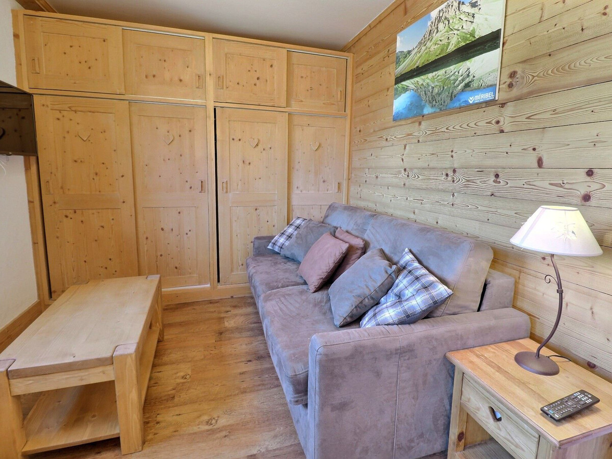 Studio 21m² Méribel - Balcon, Skis aux Pieds, Animaux OK - Photo 5
