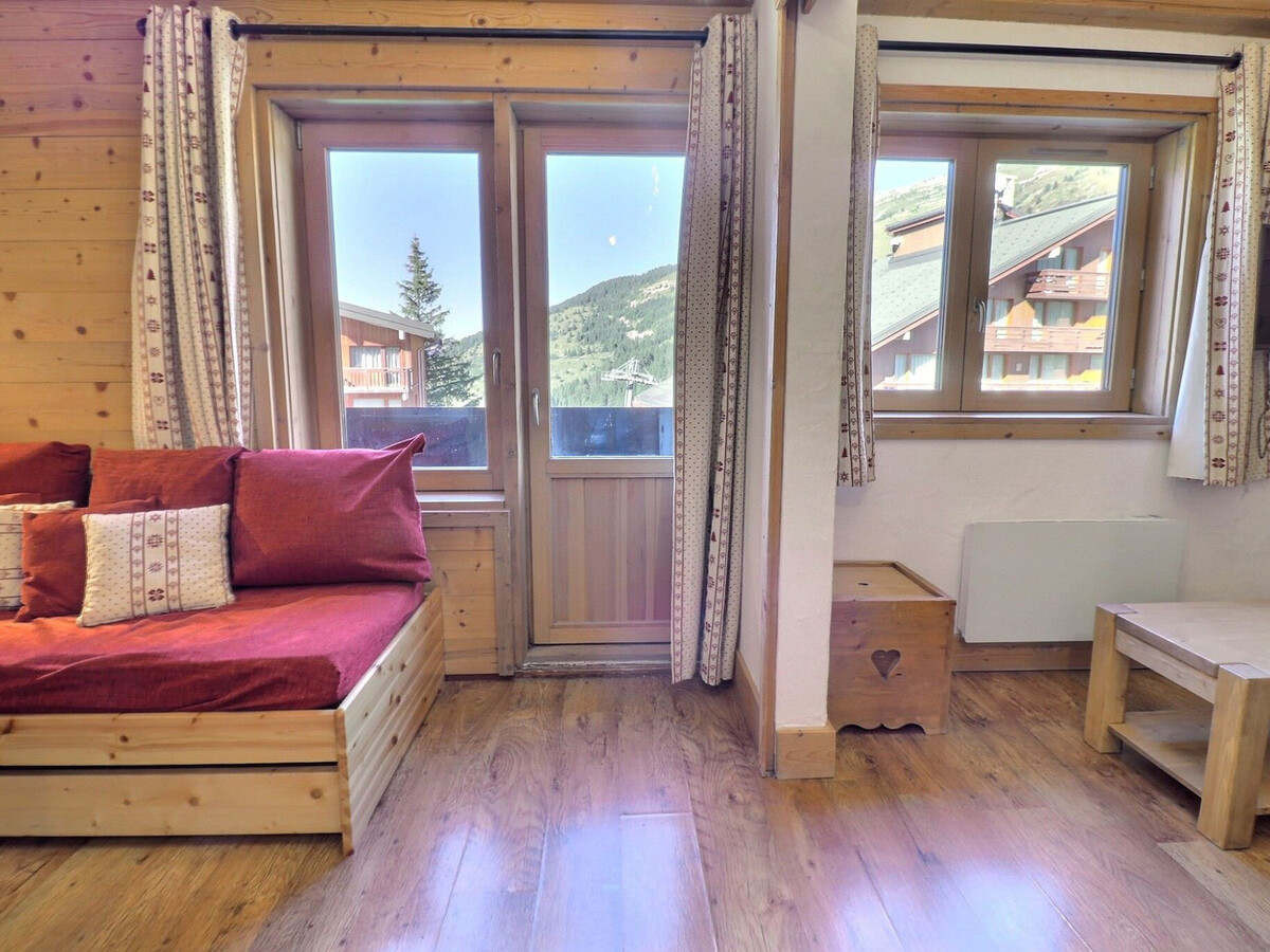 Studio 21m² Méribel - Balcon, Skis aux Pieds, Animaux OK - Photo 7