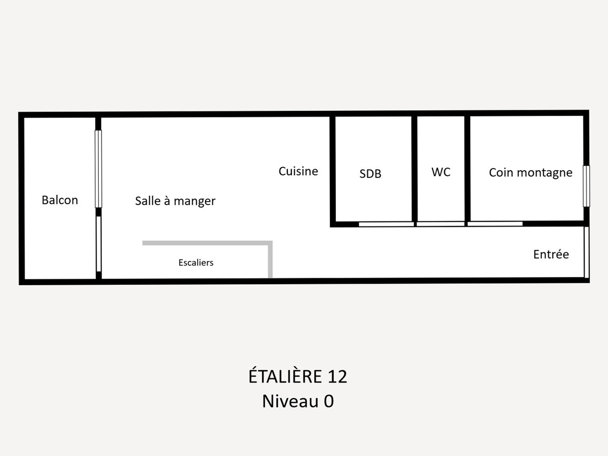 Appartement ETALIERE 12 - 4 pers., garage et balcon sud - Photo 11