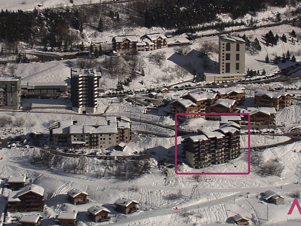 Duplex 8 pers mezzanine aux Menuires, casier skis - Photo 19