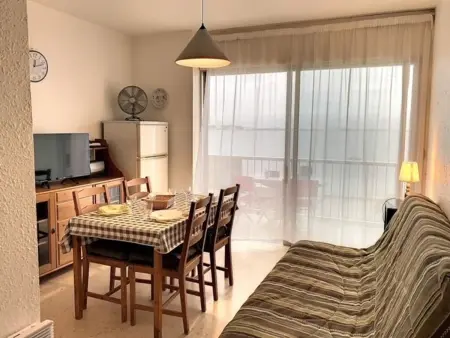 Studio climatisé vue Étang de Thau, animaux admis
