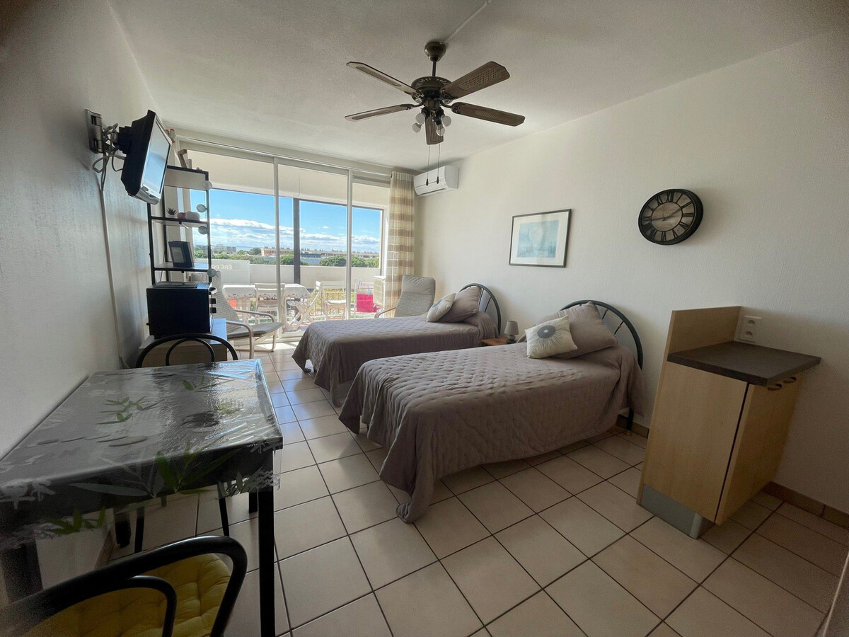 Studio 25 m² balcon, climatisé, animaux admis - Photo 1