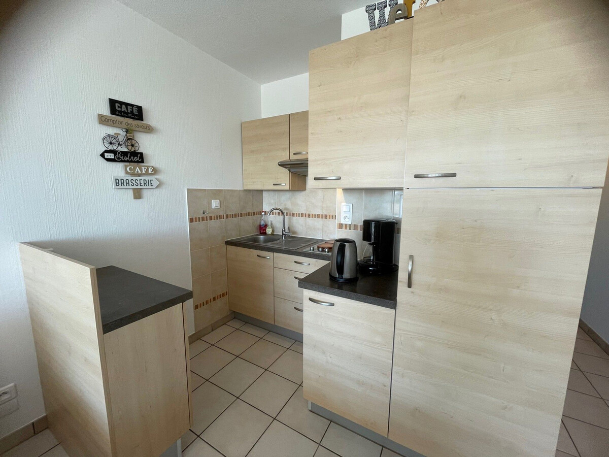 Studio 25 m² balcon, climatisé, animaux admis - Photo 4