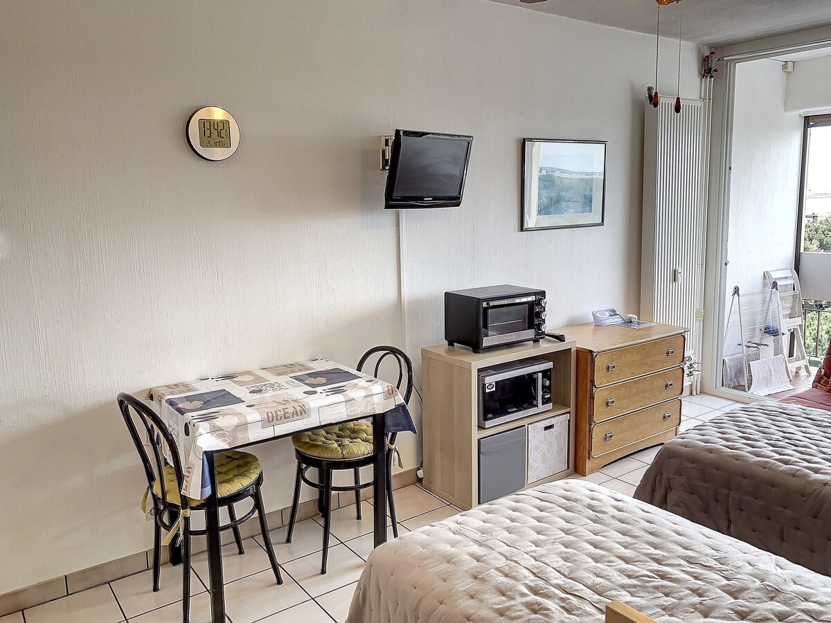 Studio 25 m² balcon, climatisé, animaux admis - Photo 14