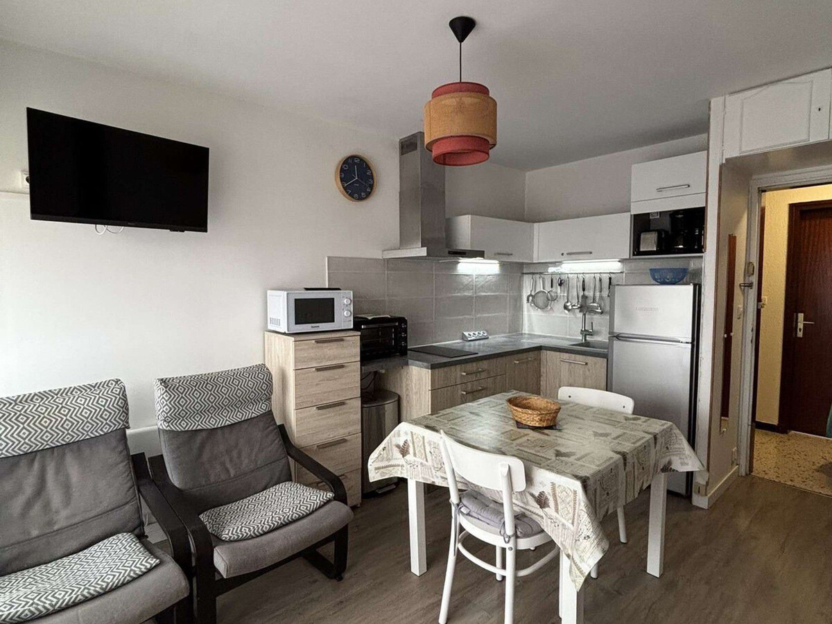 Studio 20 m² climatisé, balcon vue Parc à Balaruc - Photo 4