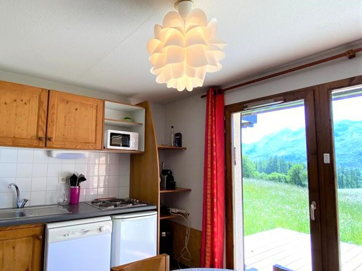 Appartement 2 pièces cabine rénové, terrasse vue montagne - Photo 4