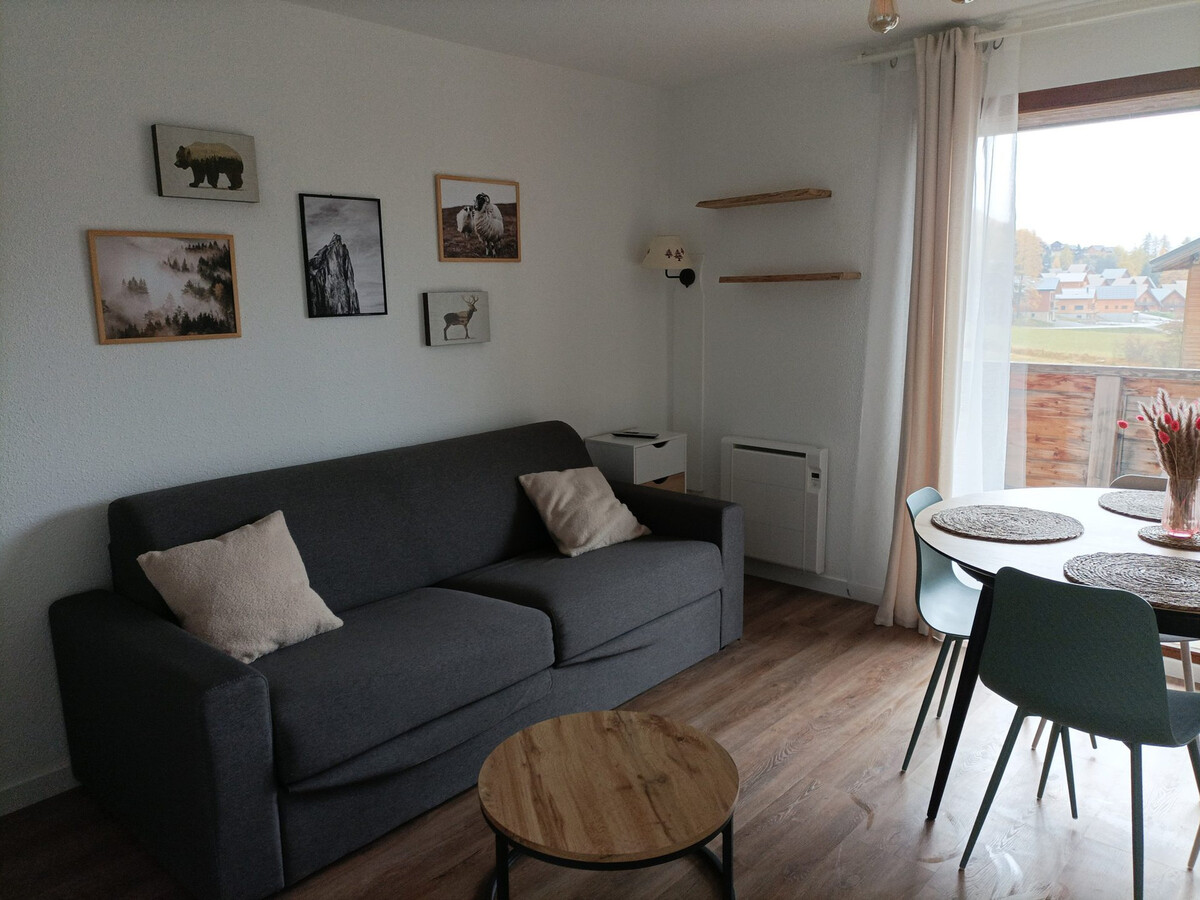 Appartement 2 pièces 6 personnes, balcon sud-ouest à La Joue du Loup - Photo 1