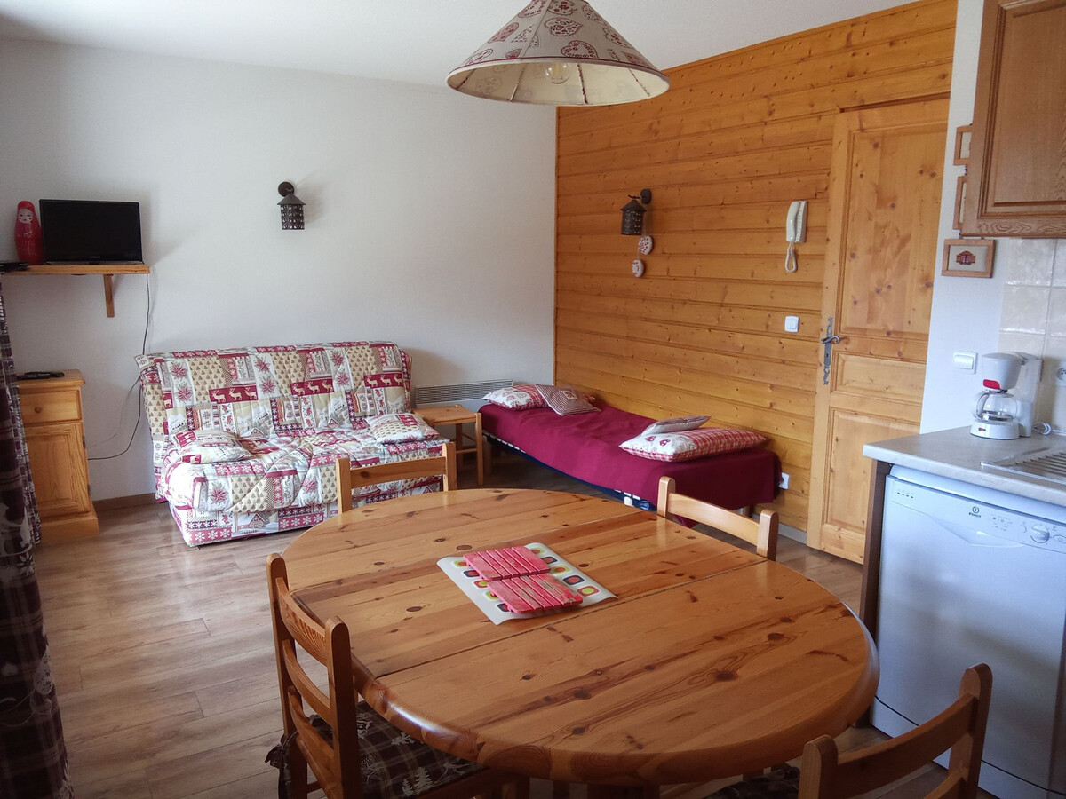 Studio cabine 4 pers avec balcon vue montagne à La Joue du Loup - Photo 1