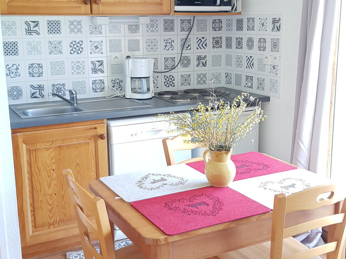 Studio cabine 4 pers. La Joue du Loup, terrasse sud-ouest - Photo 3