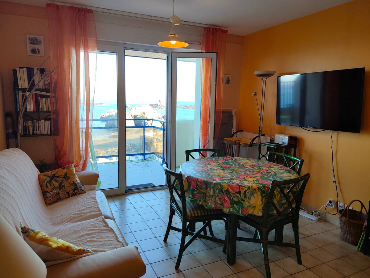 Appartement vue mer face plage de Trégastel - Photo 3