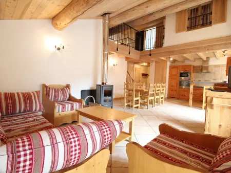 Duplex 10 personnes à Lanslebourg, 3 chambres et poêle : photo 7