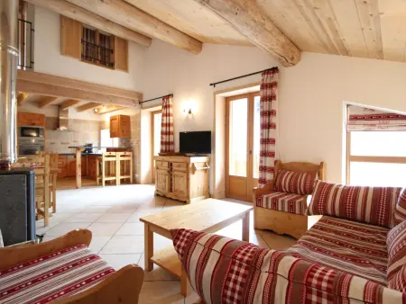 Duplex 10 personnes à Lanslebourg, 3 chambres et poêle : photo 10