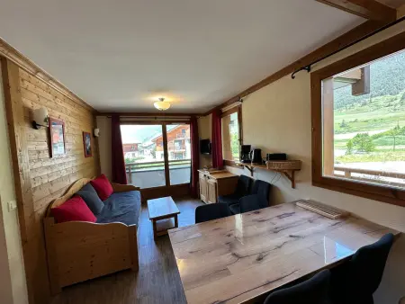 Appartement 6 personnes ski avec balcon à Lanslebourg : photo 2