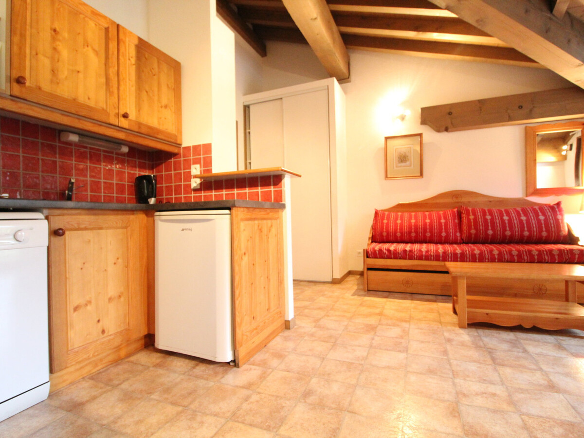 Appartement 4 pers Lanslevillard, balcon, pied des pistes - Photo 3