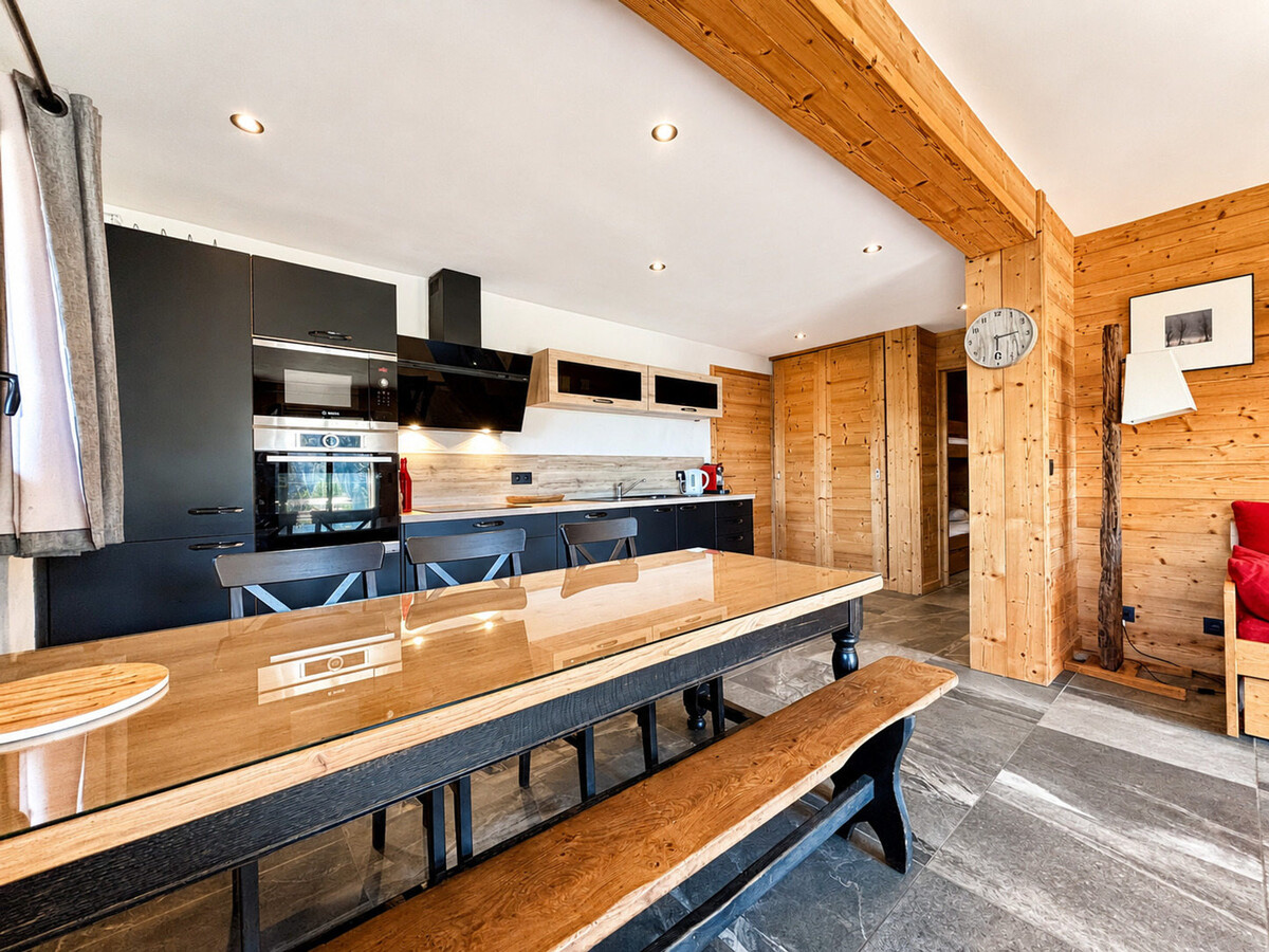 Appartement 6 pers. terrasse Sud-Ouest, vue Mont Charvin - Photo 3